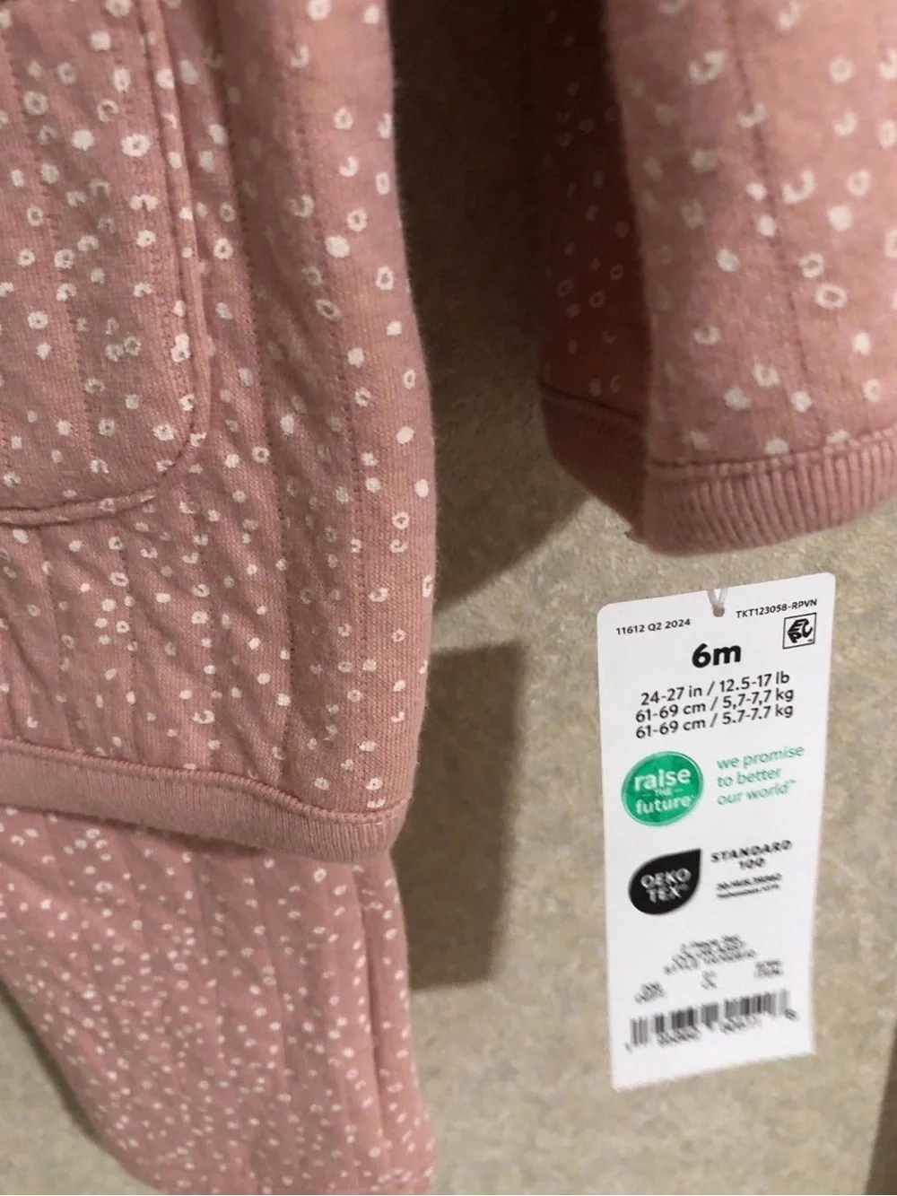 Carter’s baby girl outfit